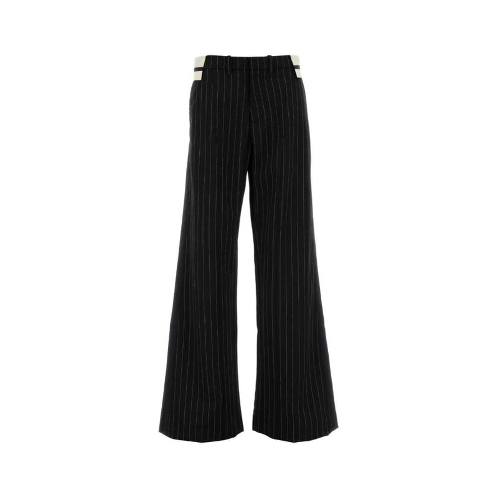 Jean Paul Gaultier Women Embroidered Wool Pant